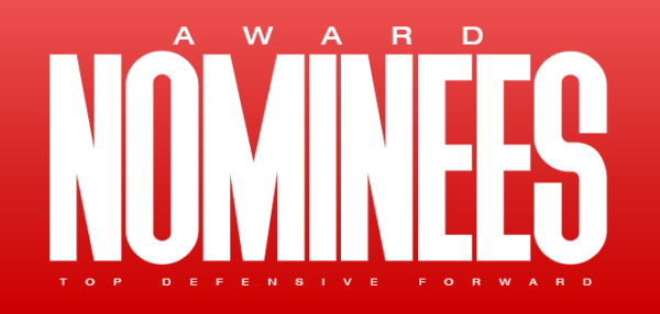 2025/26 Top Defensive Forward Award Nominees