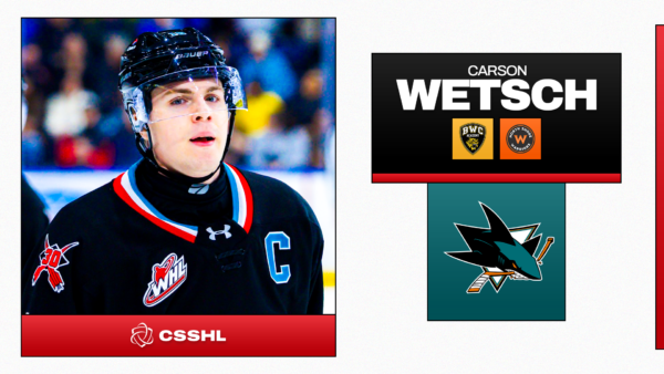 Wetsch Signs NHL Entry Contract