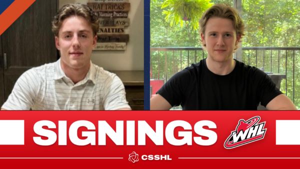 Pair of CSSHL Alumni Sign with WHL Teams