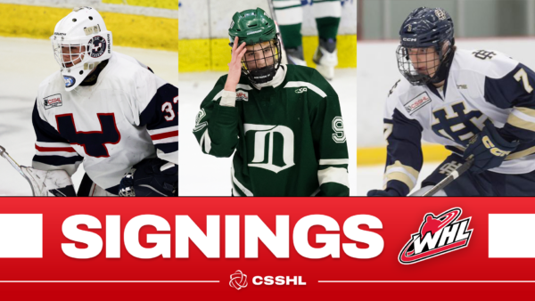 Trio of CSSHL Student-Athletes Signed By Moose Jaw