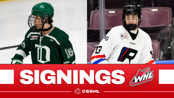 Penticton Signs Pair of CSSHL Student-Athletes